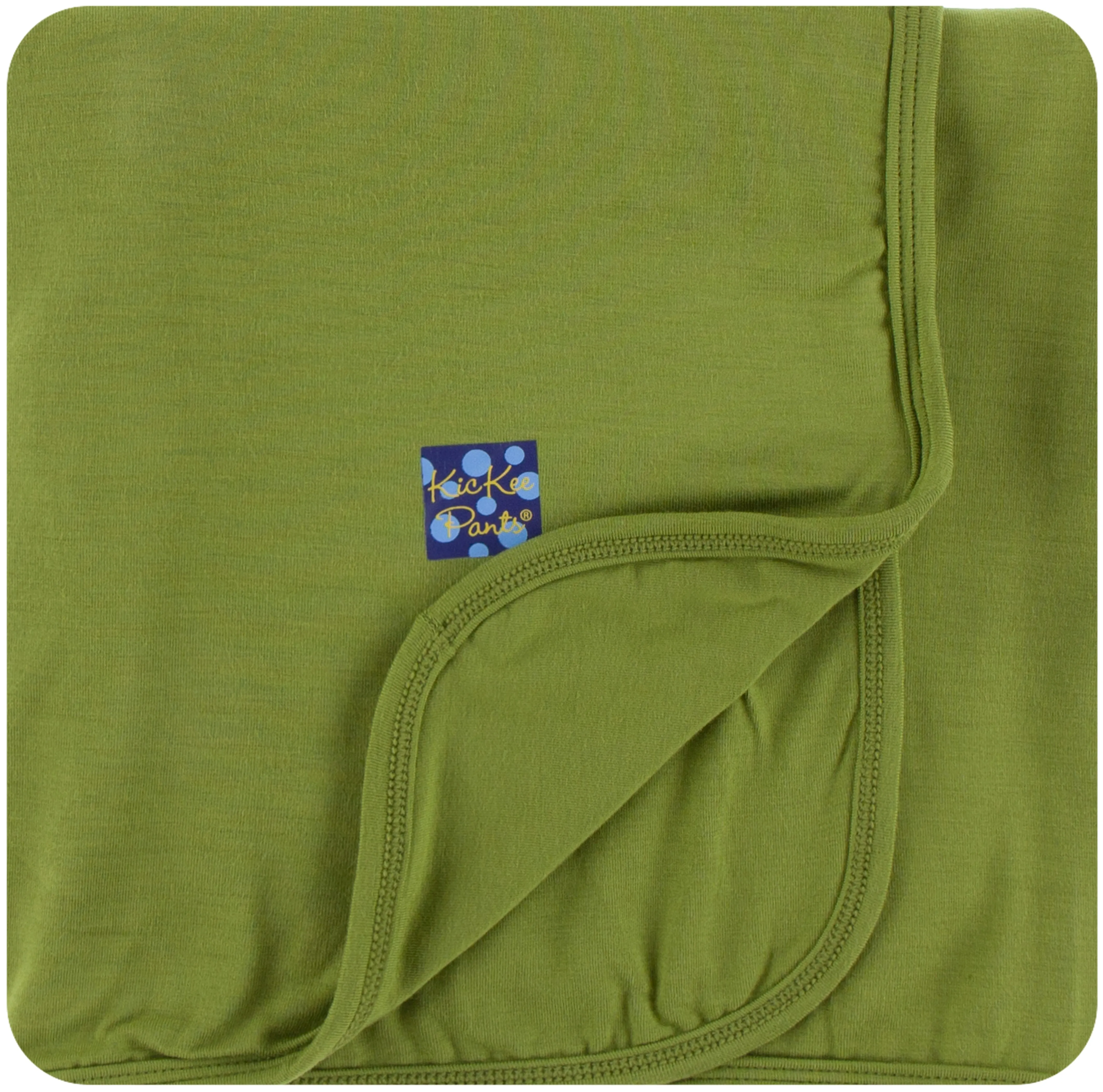 KicKee Pants Solid Grasshopper Stroller Blanket