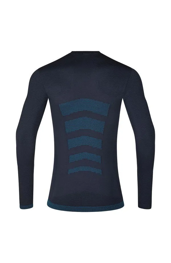 La Sportiva Synth Light Men's Long Sleeve Top - Storm Blue/Electric Blue