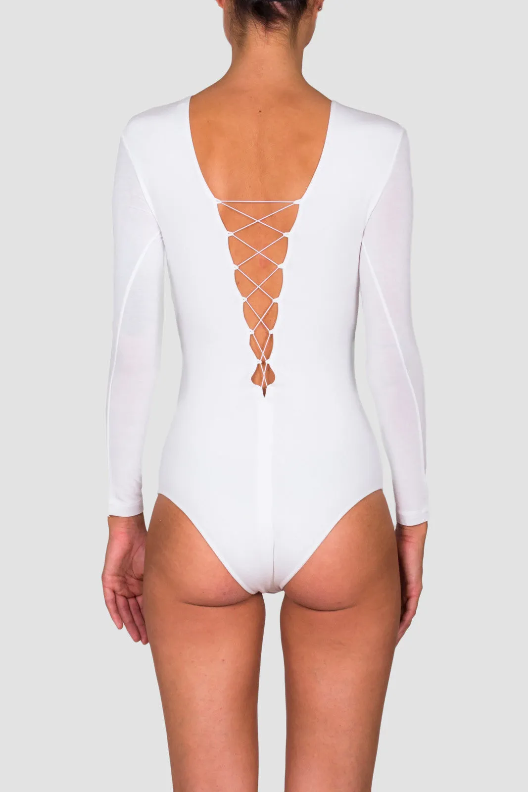 Lace Up Bodysuit