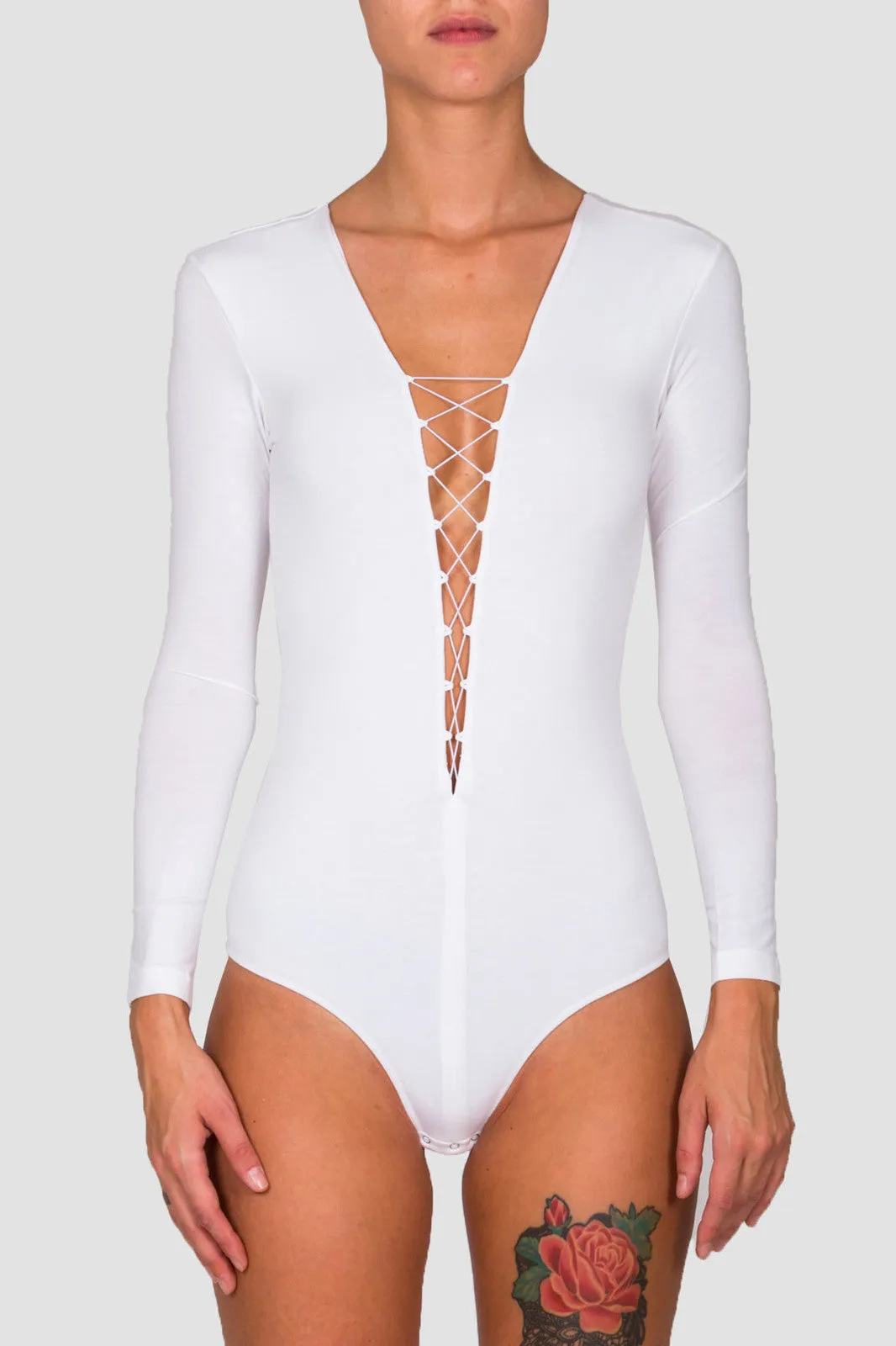 Lace Up Bodysuit