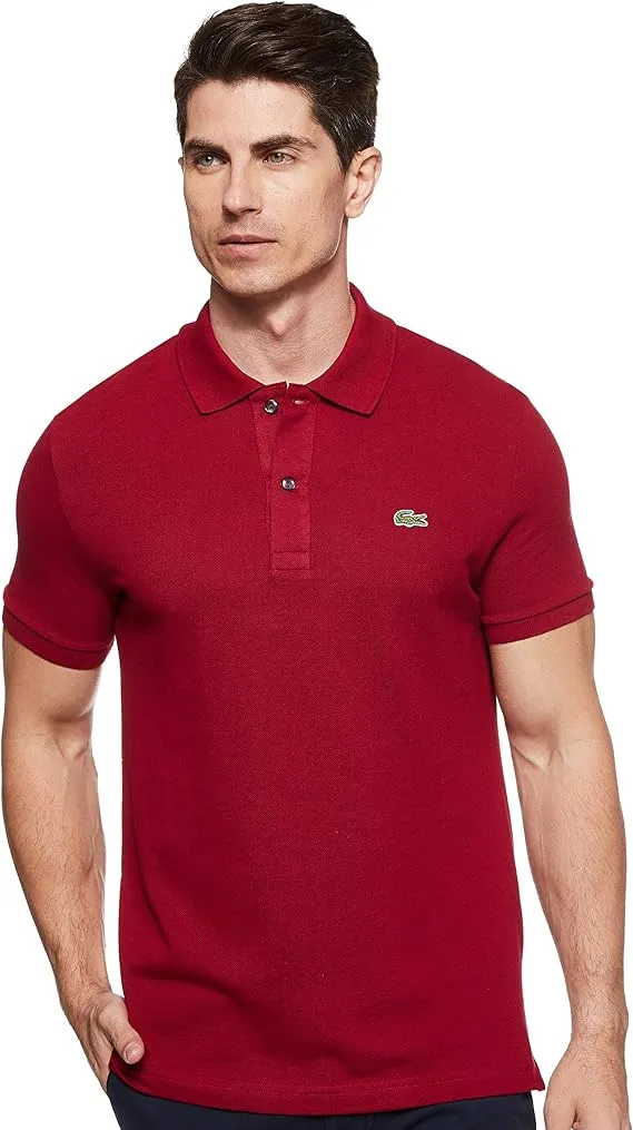 Lacoste Men's Short Sleeve Classic Pique Polo Shirt