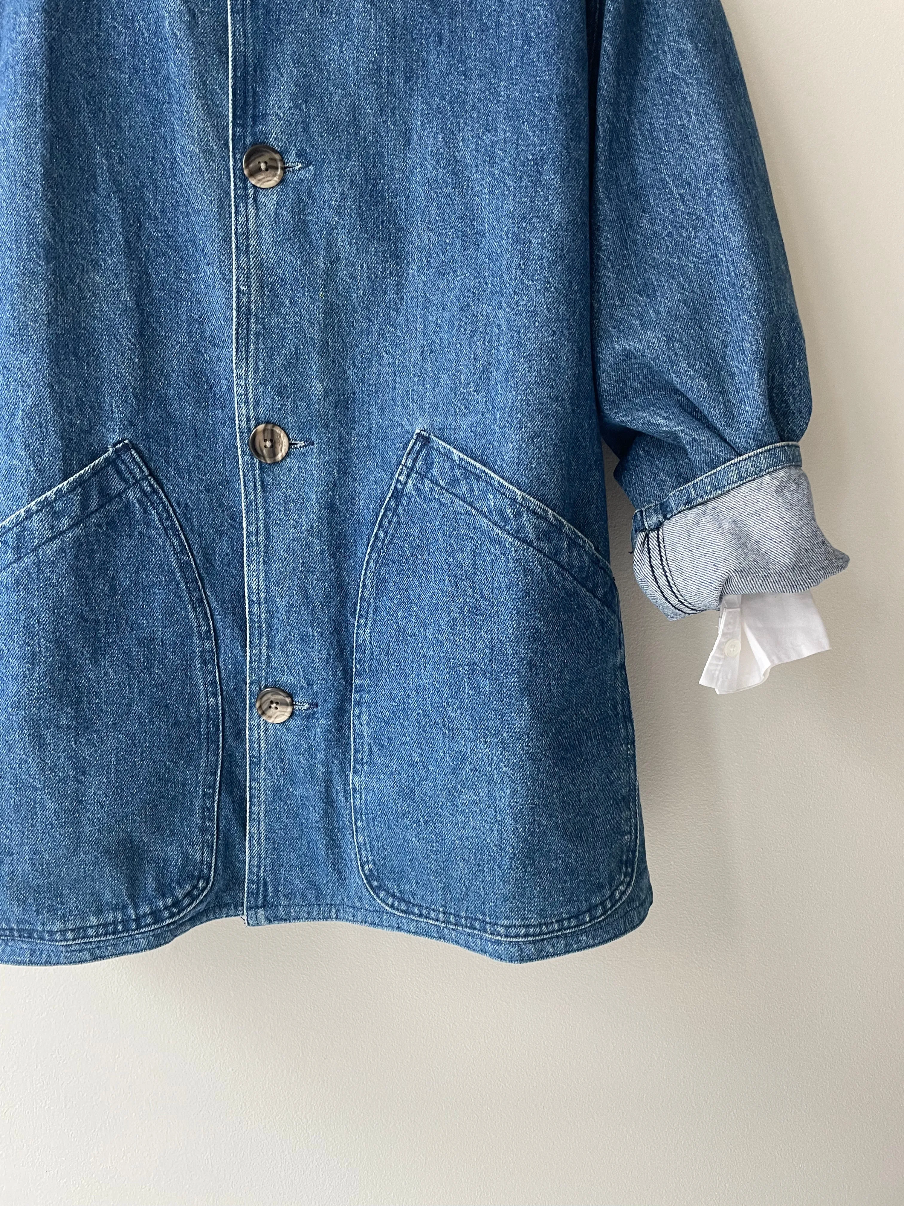 Land's End Denim Field Coat