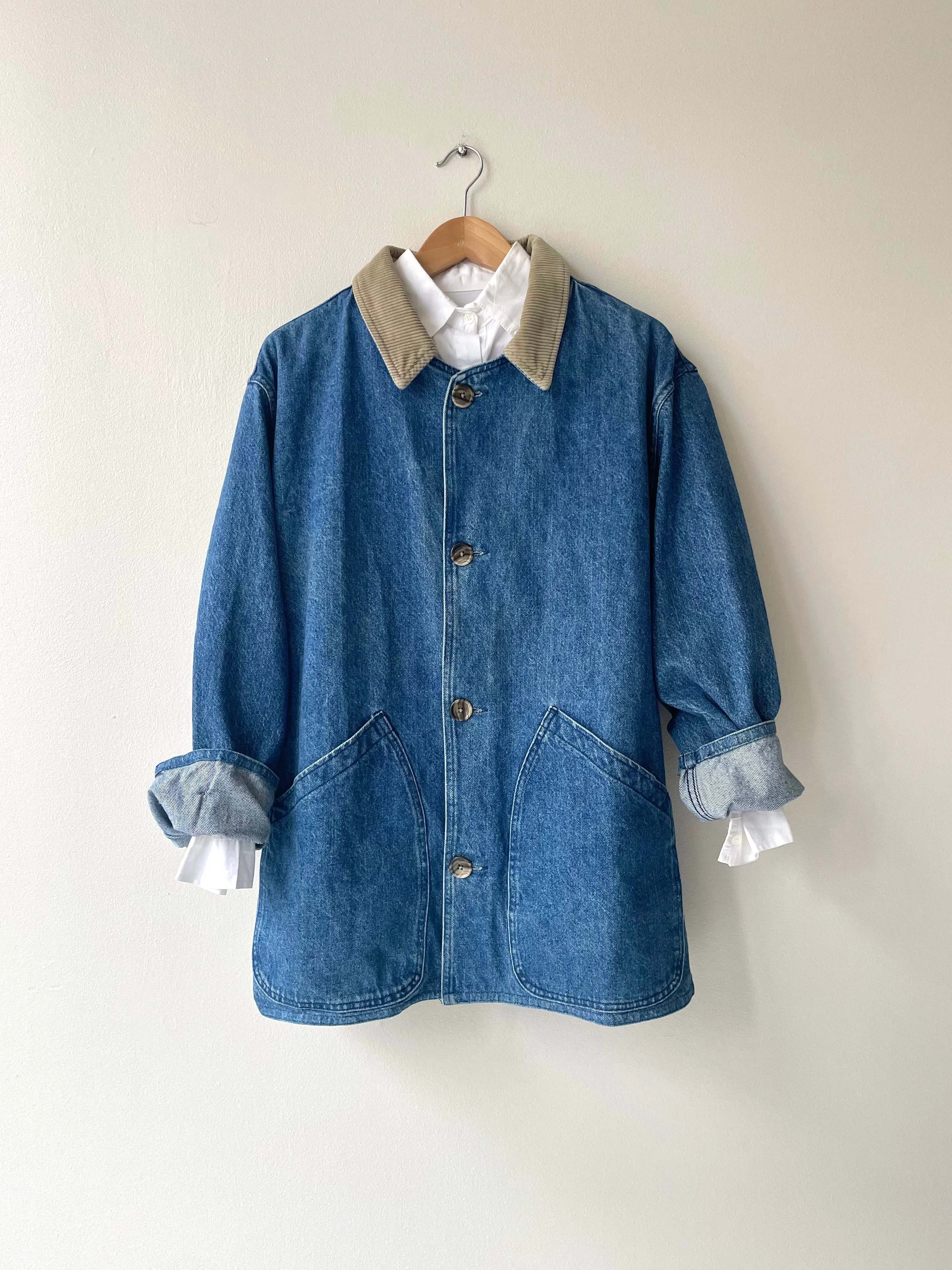 Land's End Denim Field Coat