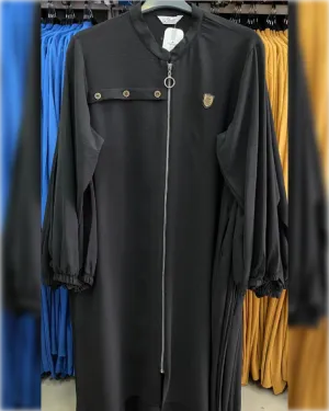 Layan Long Cardigan in Black Shade  كارديجان ليان الصيفي الطويل باللون الأسود الجميل