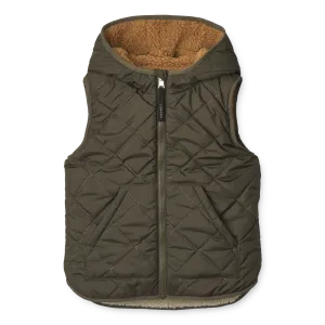 Liewood Diana Reversible Vest | Army Brown Mix