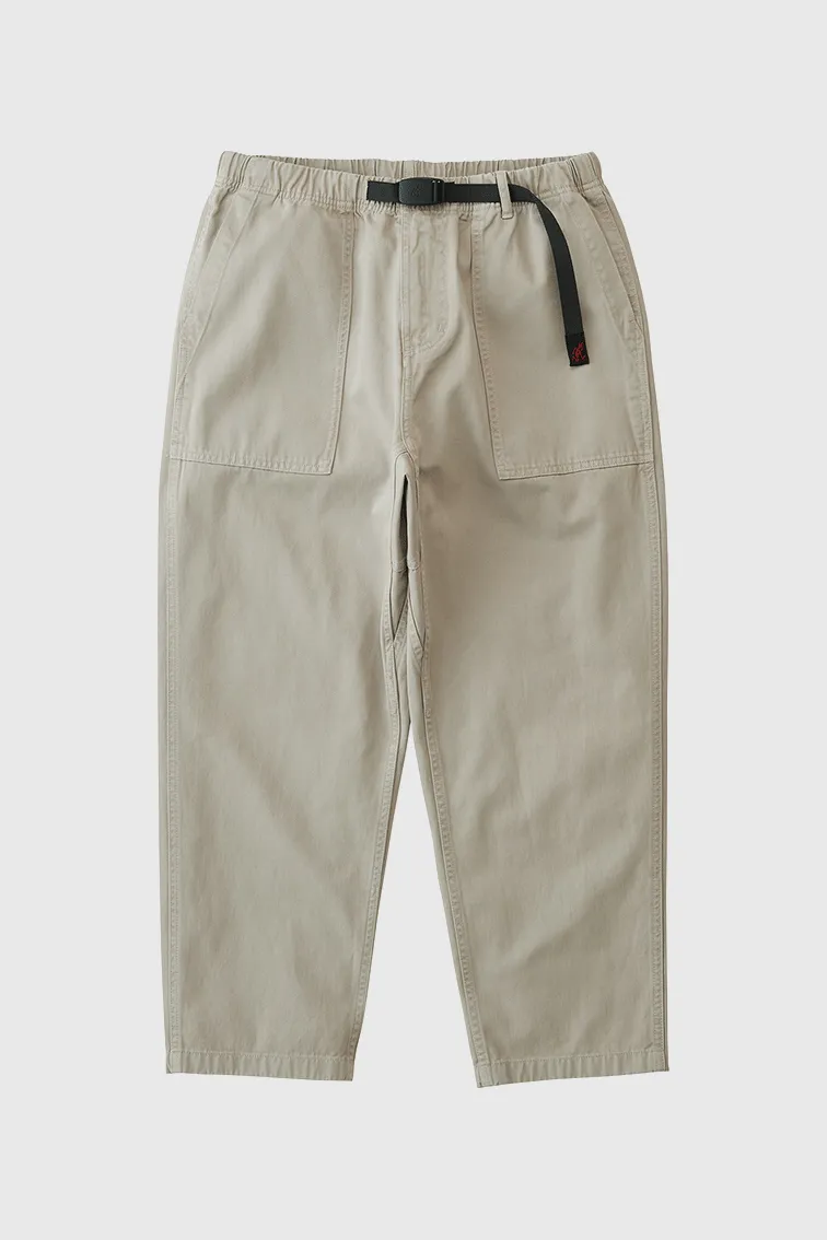 Loose Tapered Pants - Stone