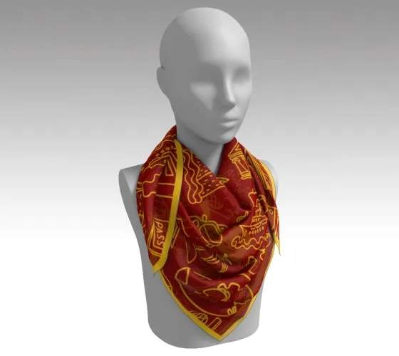 Madrid - Silk Scarf