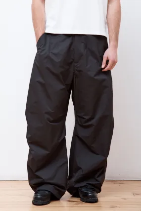 Mens Cotton Nylon Fatigue Pants Black