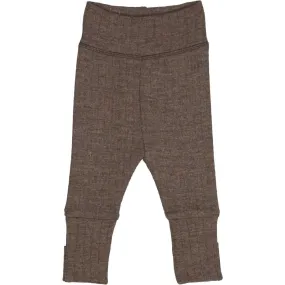 Müsli Walnut Melange Woolly Rib Pants