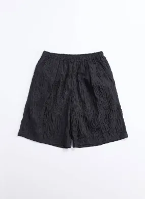 Nylon Embossed Shorts