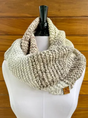 Organic Cotton Knit Infinity Scarf