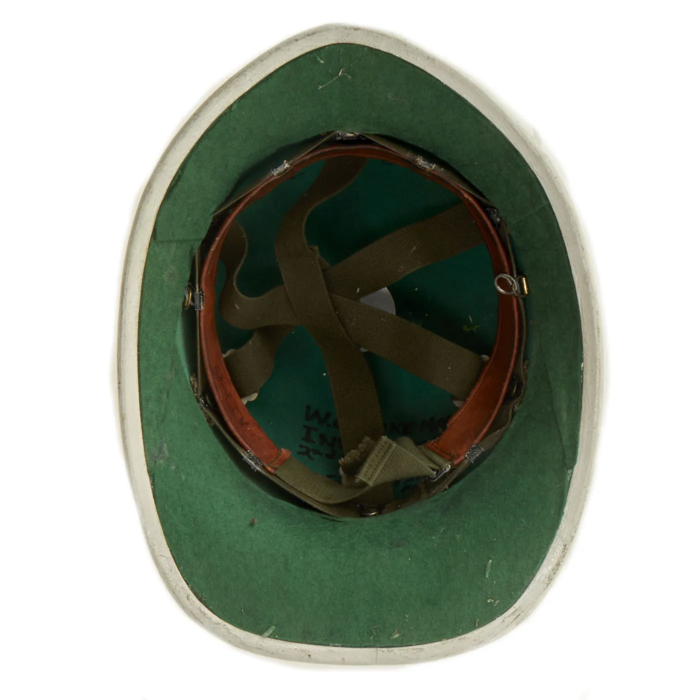 Original Royal Canadian Pith Helmet and South Yorkshire Fire Brigade Helmet - Formerly Part of the Yeoman Warder’s Club Collection, Tower of London