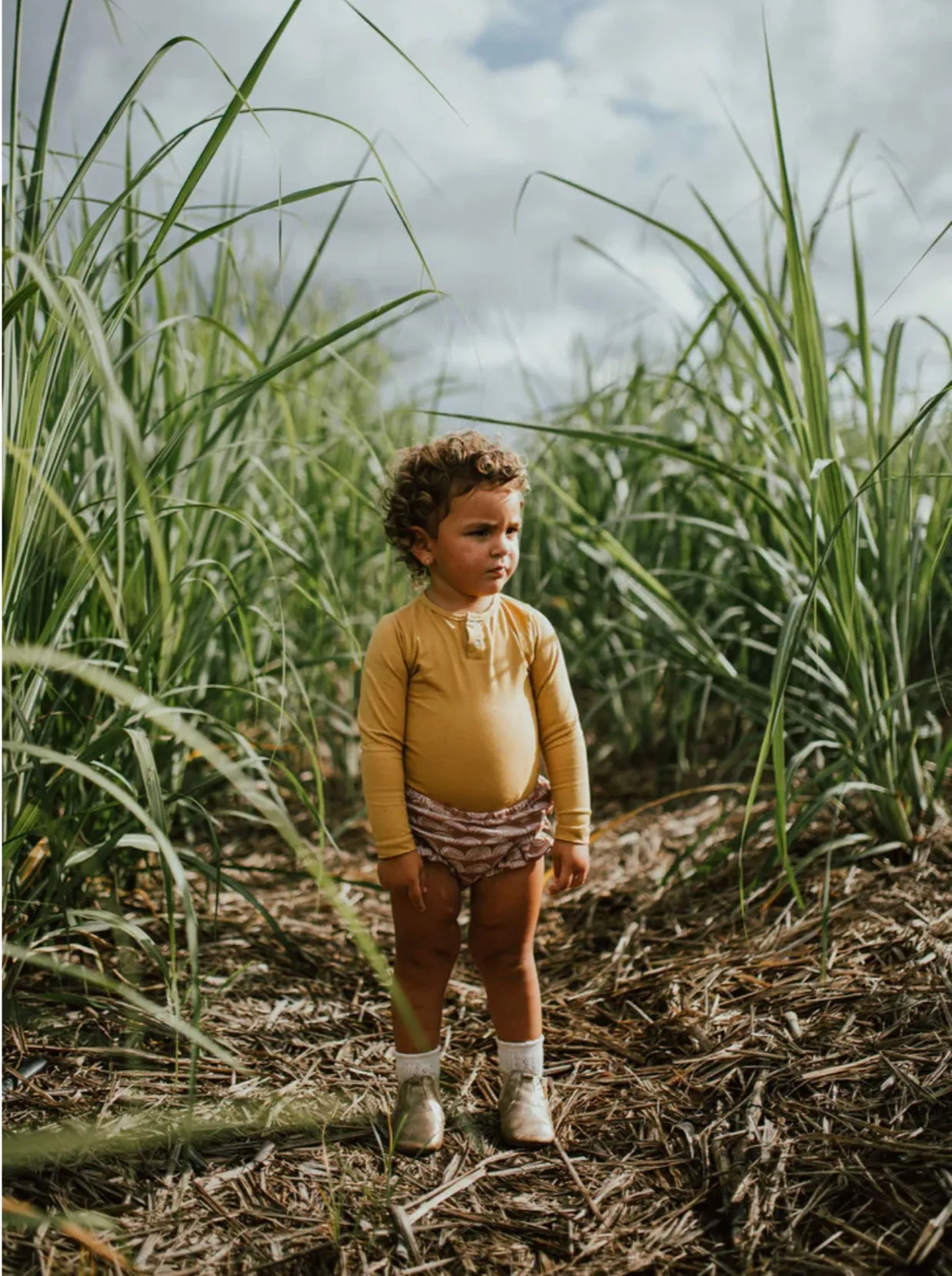 OTTO LONG SLEEVE BODYSUIT || mustard