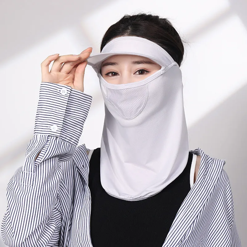 Outdoor Sun Mask for Women Riding Scarf Veil