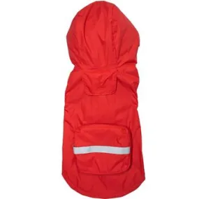 Packable Raincoat- Red