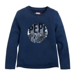 Pepe Jeans Girls Gala Jr Sweater Ocean