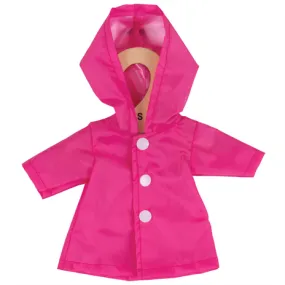 Pink Raincoat - for 28cm Doll