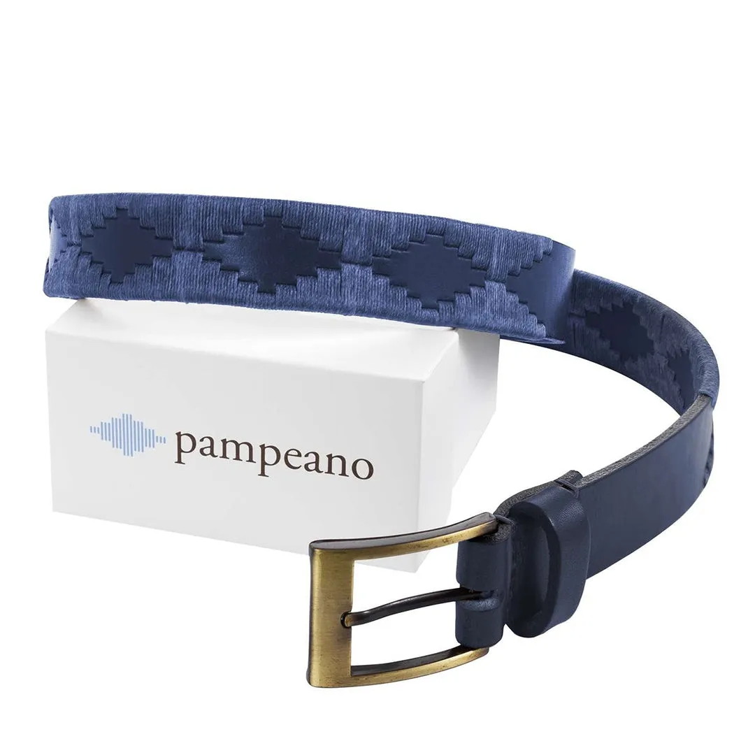 Polo Belt Navy Bordado by Pampeano