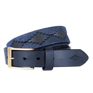 Polo Belt Navy Bordado by Pampeano