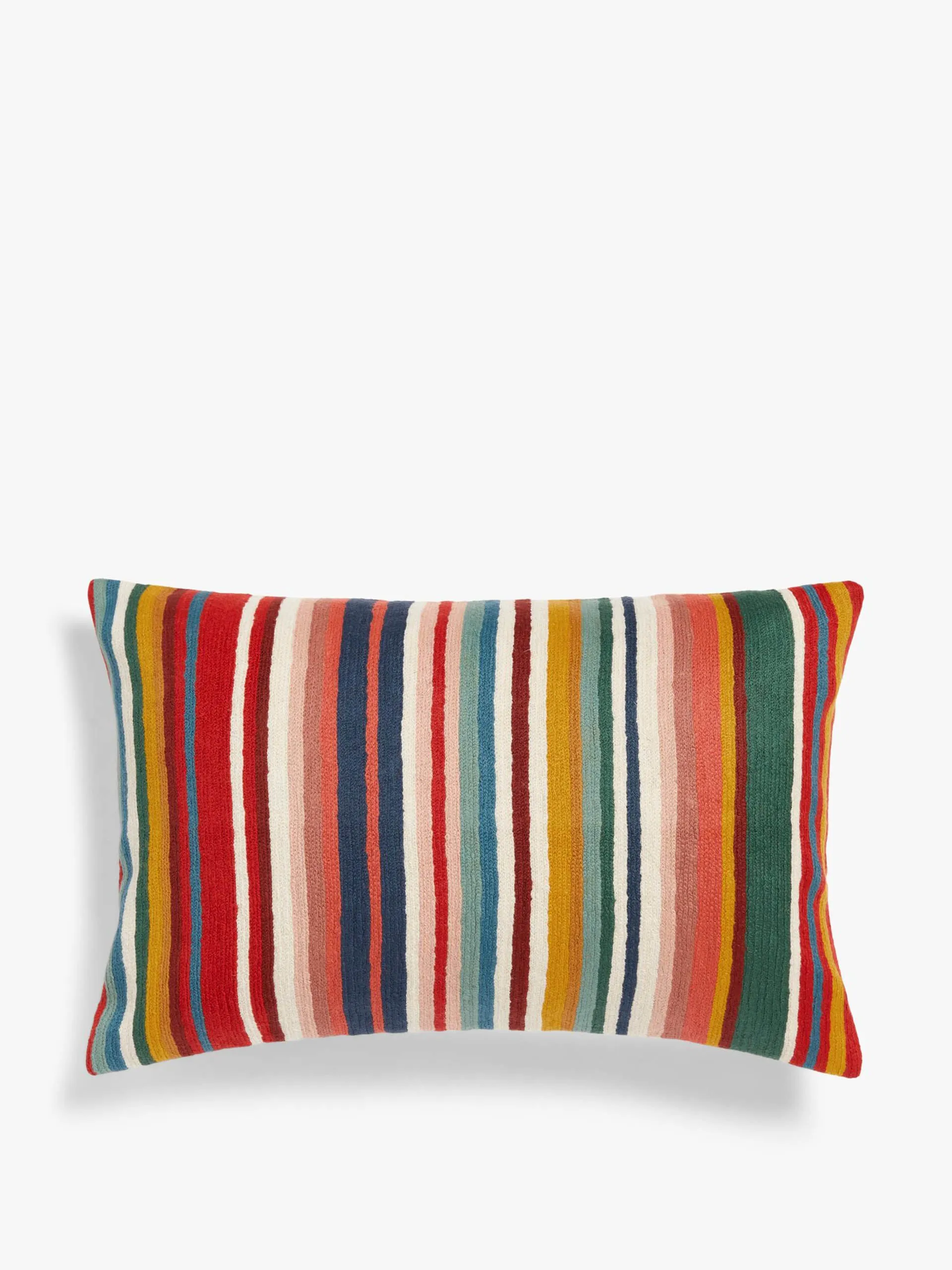 Poncho stripe cushion