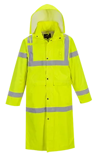 Portwest Hi-Vis Classic Raincoat 48