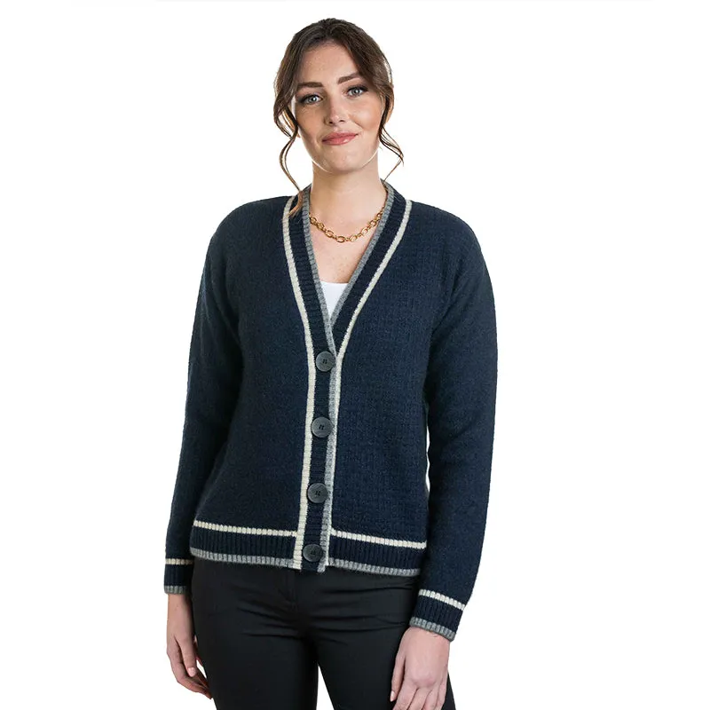 Premium Possum and Merino Wool - V Neck Cardigan