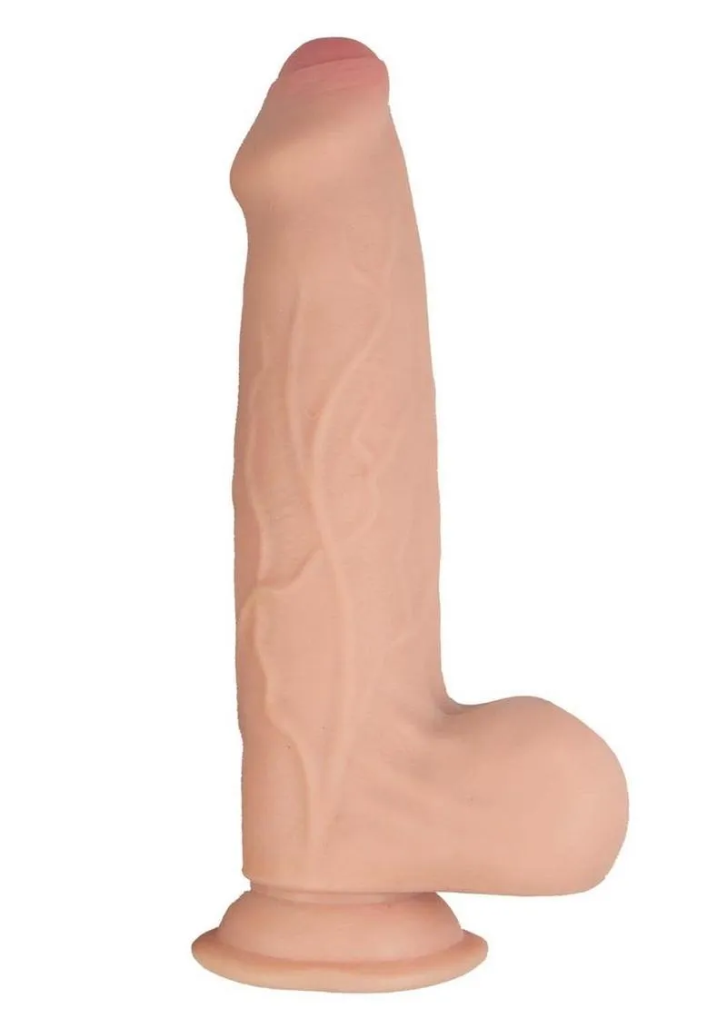 Realcocks Dual Layered Uncut Slider Thick Shaft Dildo