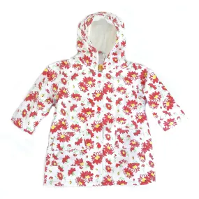 Red Flower Raincoat