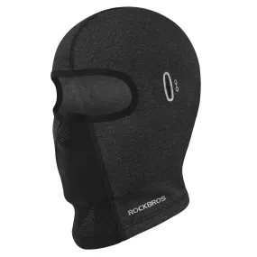 ROCKBROS Sturmhaube Warm Fahrrad Gesichtsmaske mit Brillenloch 54-62CM Unisex