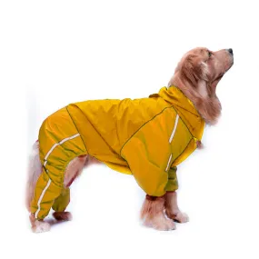 Royal Yellow Body Suit Raincoat