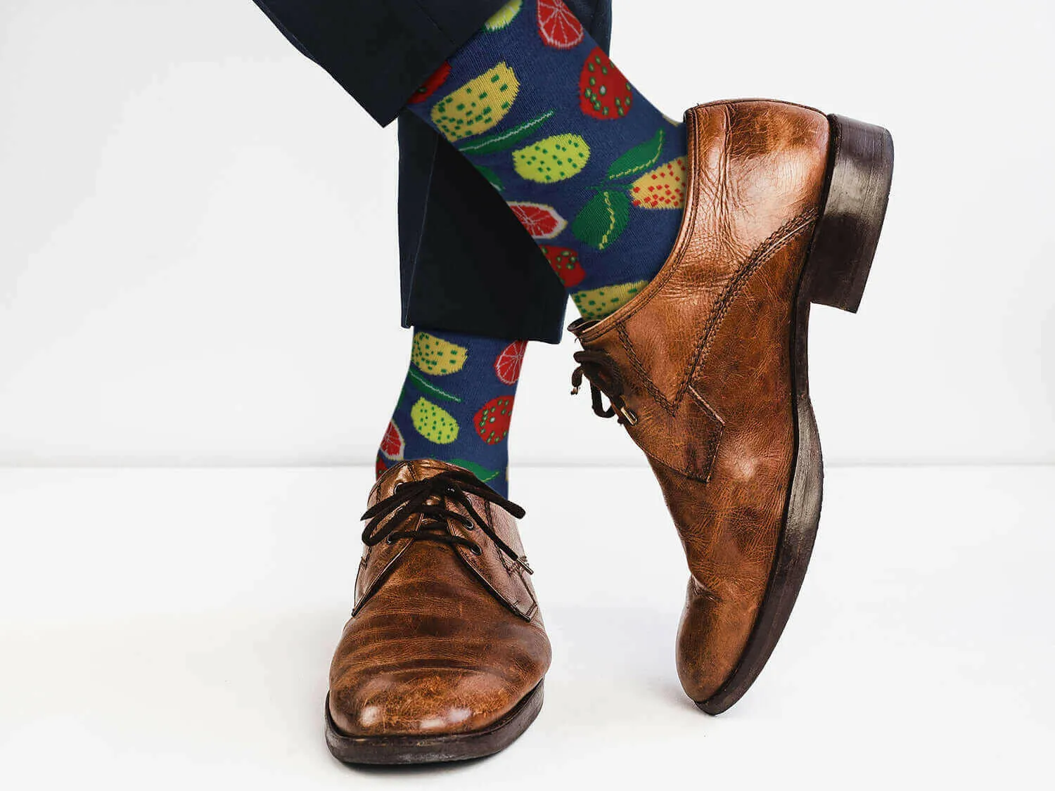 Sick Socks – Lemon / Lime – Casual Dress Socks