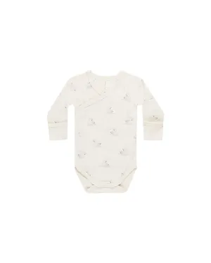 Side Snap Bodysuit | Swans