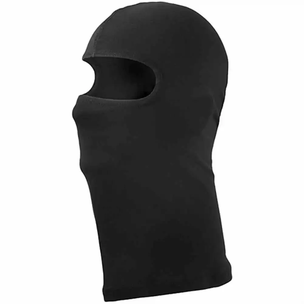 Silk Balaclava Black