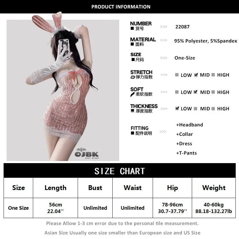 Soft Velour Bunny Set