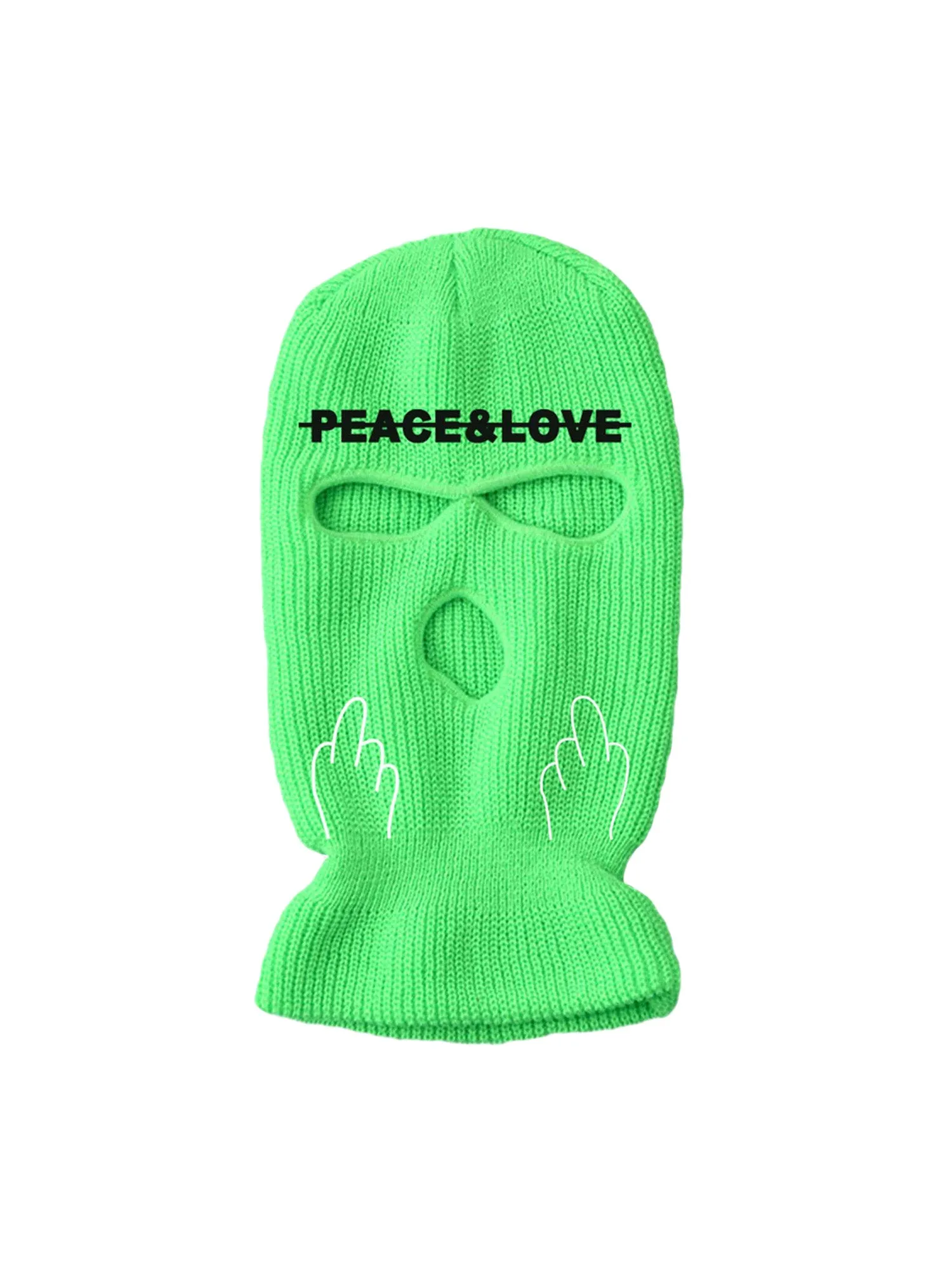 Thesupermade Peace & Love Scarpe Balaclava