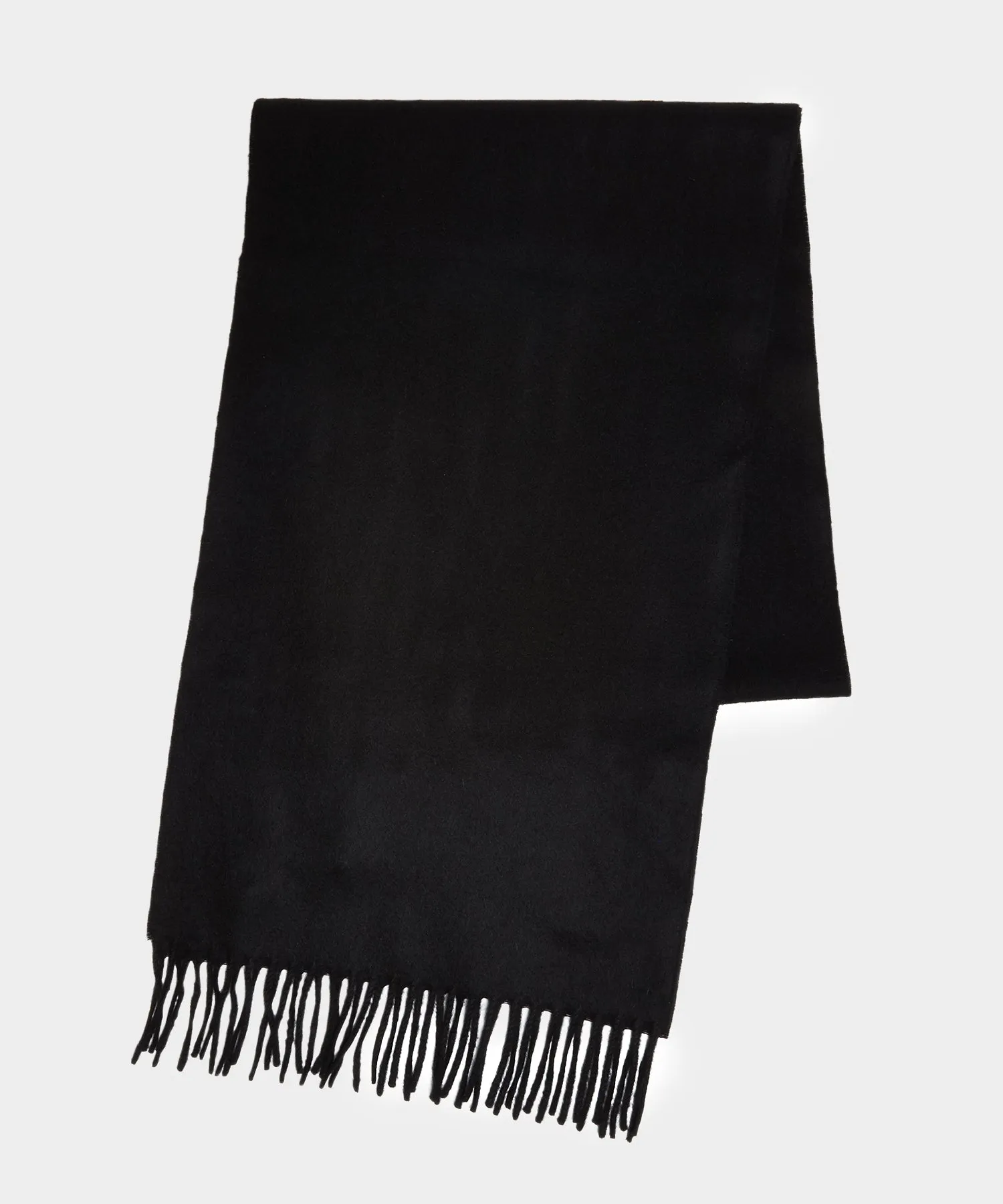 Todd Snyder x Joshua Ellis Cashmere Scarf in Black