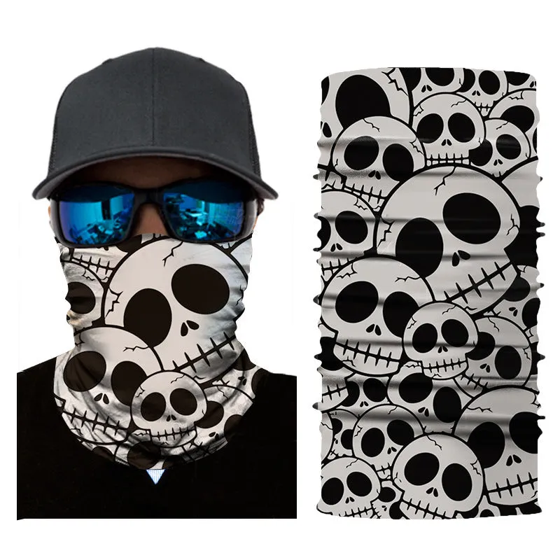 Variety Magic Seamless Skull Outdoor Riding Sport Climbing Headscarf Mask