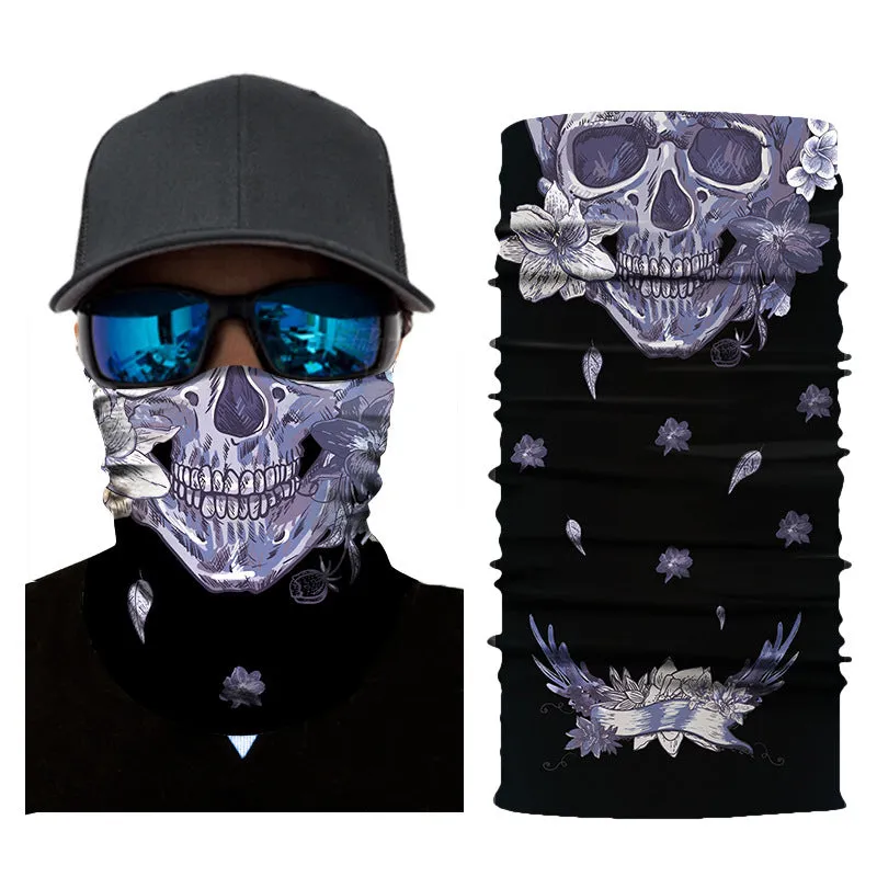 Variety Magic Seamless Skull Outdoor Riding Sport Climbing Headscarf Mask