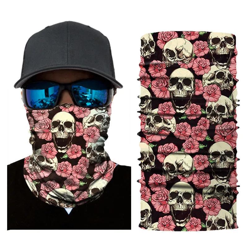 Variety Magic Seamless Skull Outdoor Riding Sport Climbing Headscarf Mask