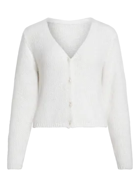 VICHOCA Knit Cardigan - Snow White