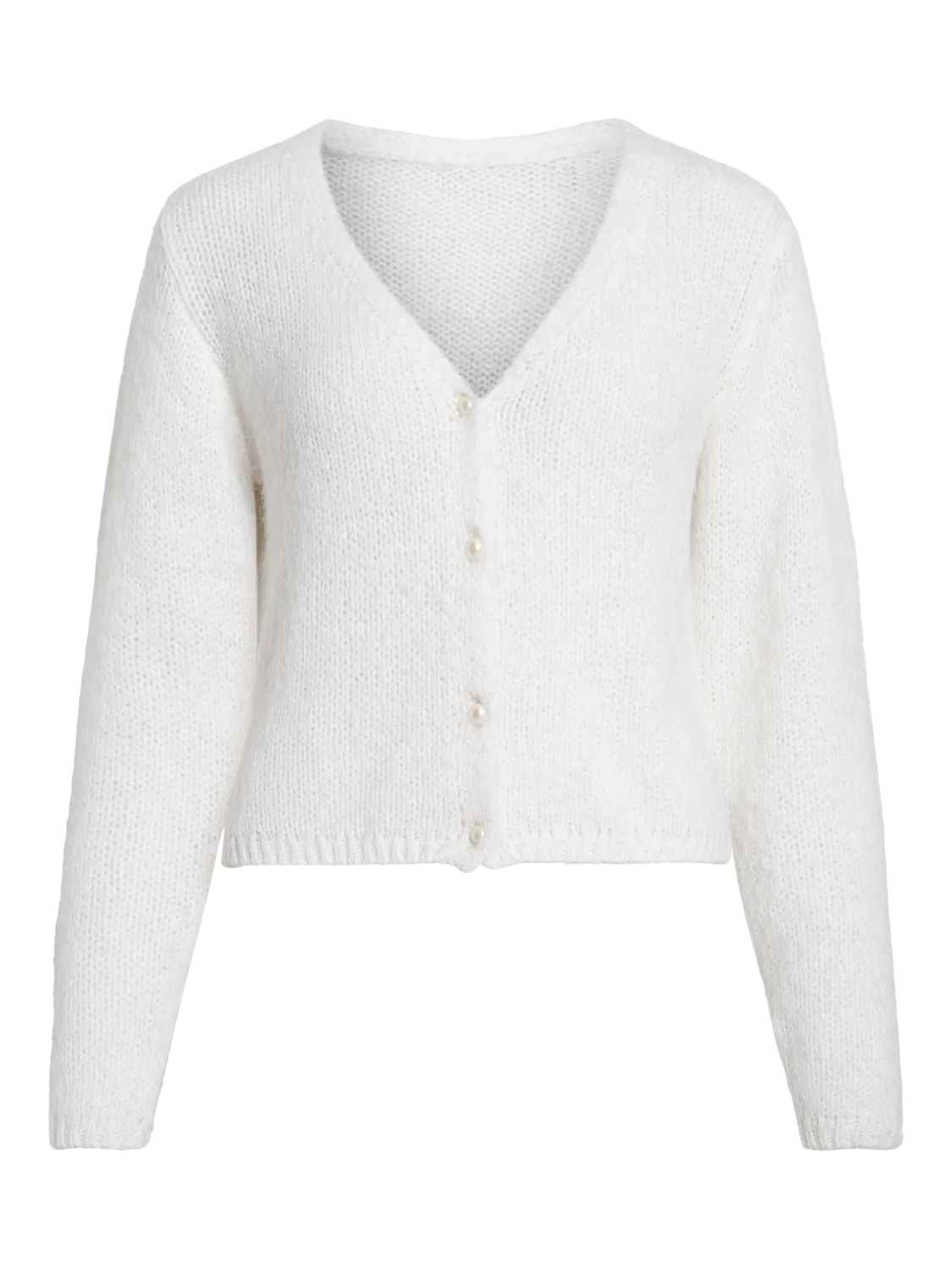 VICHOCA Knit Cardigan - Snow White