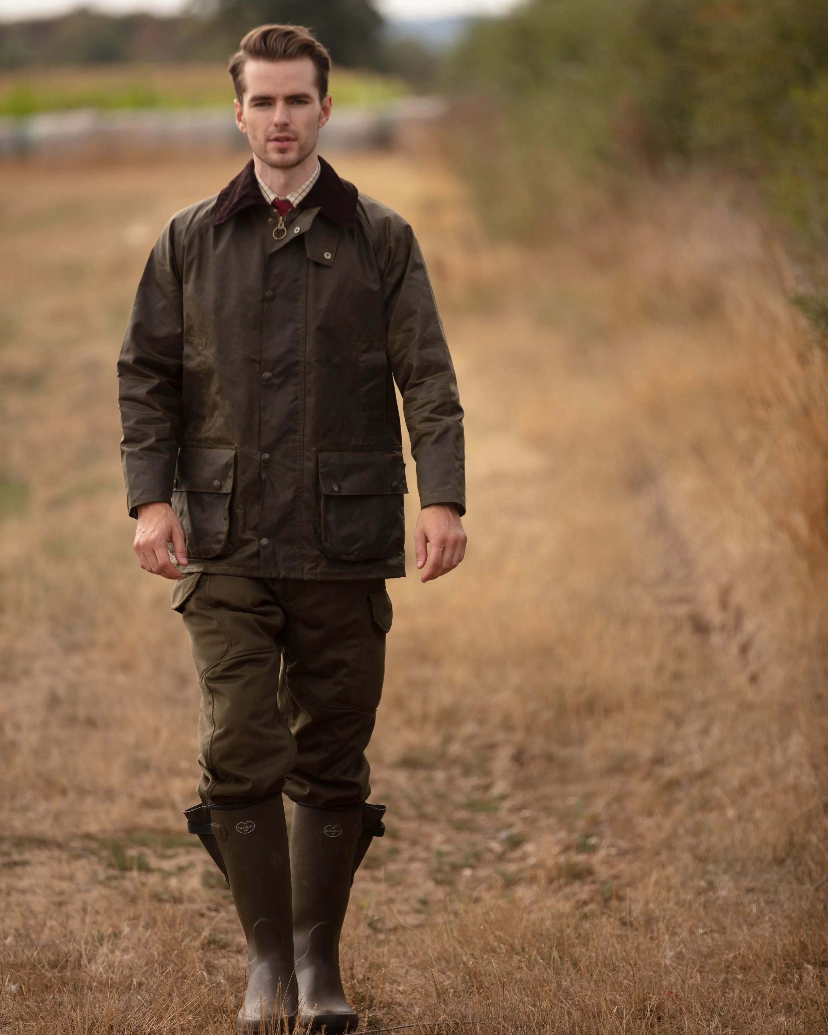 W210G - Gamekeeper Wax Jacket (Antique)