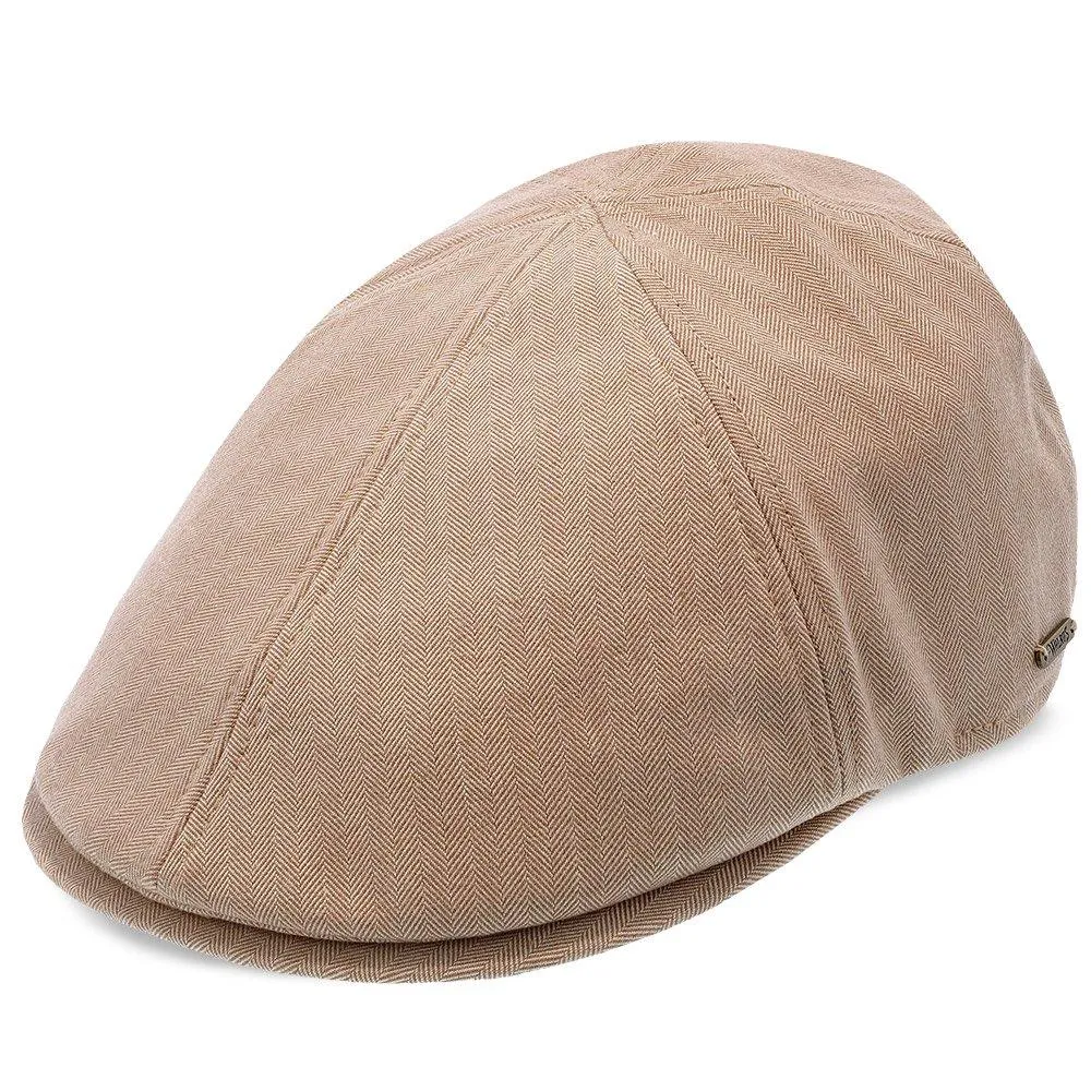 Walrus Hats Luxe Checkmate Duckbill Polyester Flat Cap