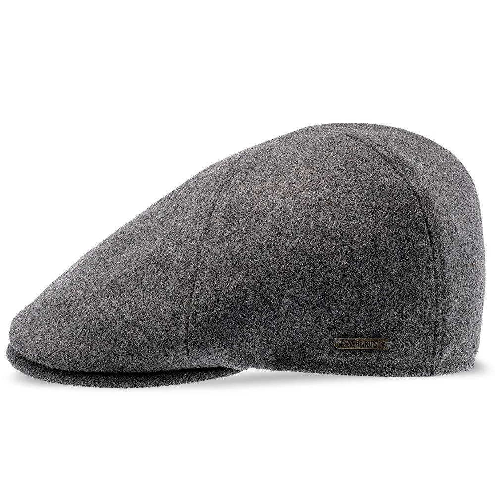 Walrus Hats Luxe Grand Master Wool Duckbill Flat Cap