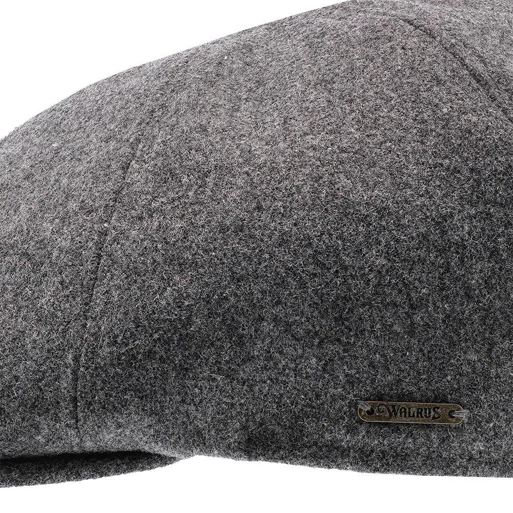 Walrus Hats Luxe Grand Master Wool Duckbill Flat Cap