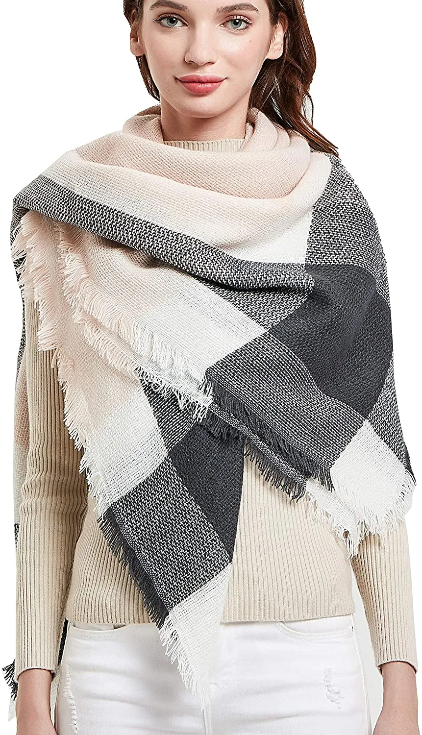 Women's Large Infinity Warm Winter Shawl Scarf