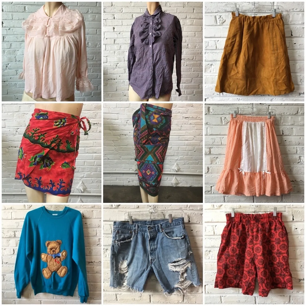 Womens Vintage Clothing Mix (50 lbs) Bundle